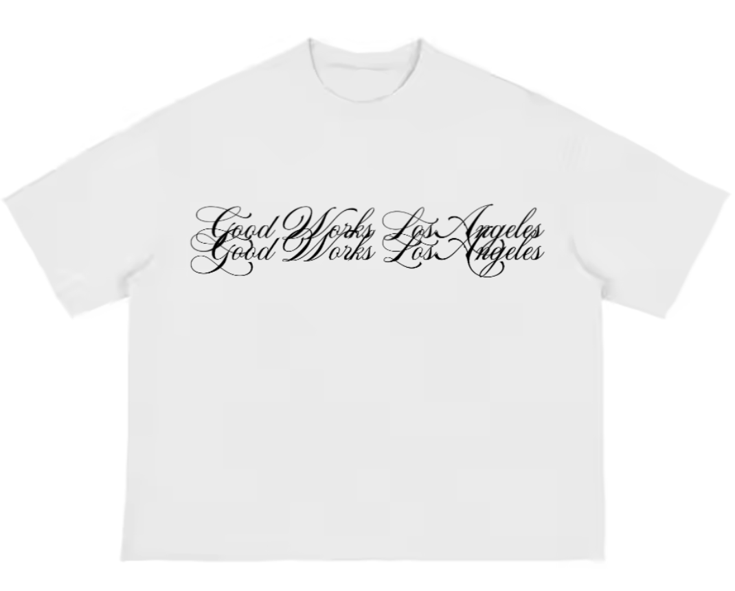 good works script tee