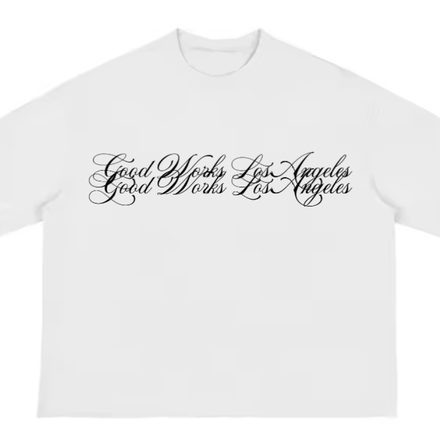 good works script tee