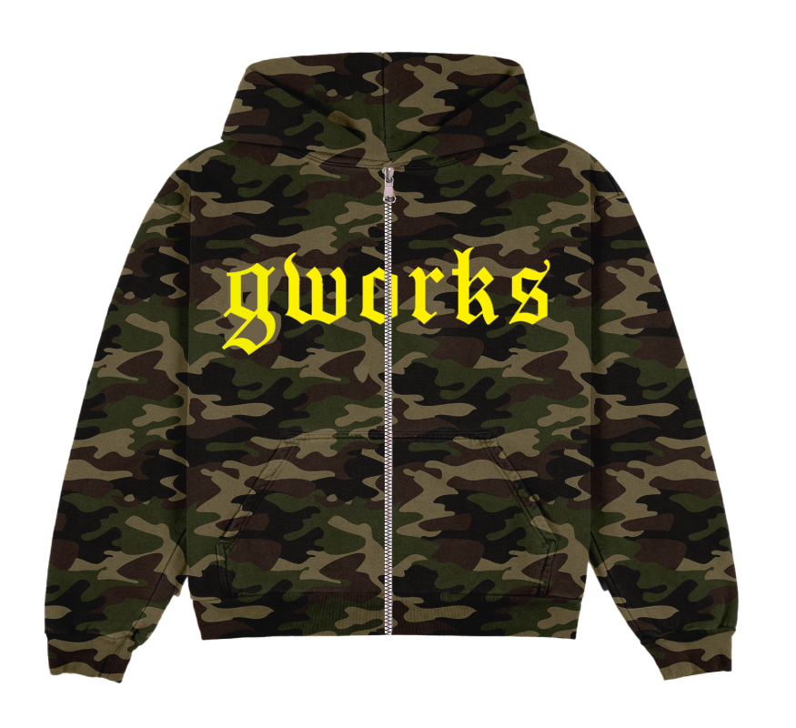 GWORKS CAMO ZIP