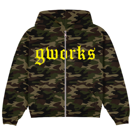 GWORKS CAMO ZIP